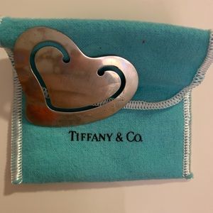 Sterling Silver Heart Paper Clip